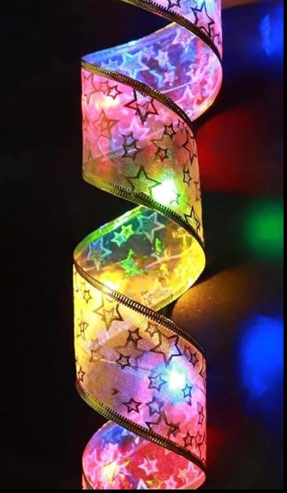 Cinta Navideña con Luces LED