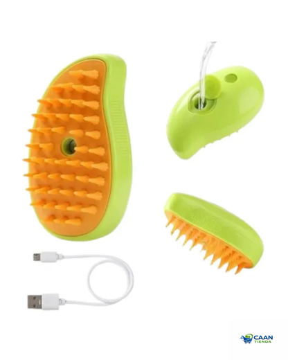 Cepillo de Vapor 3 en 1 para Mascotas