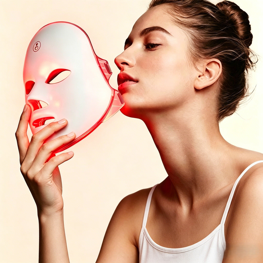 Máscara facial LED de 7 colores