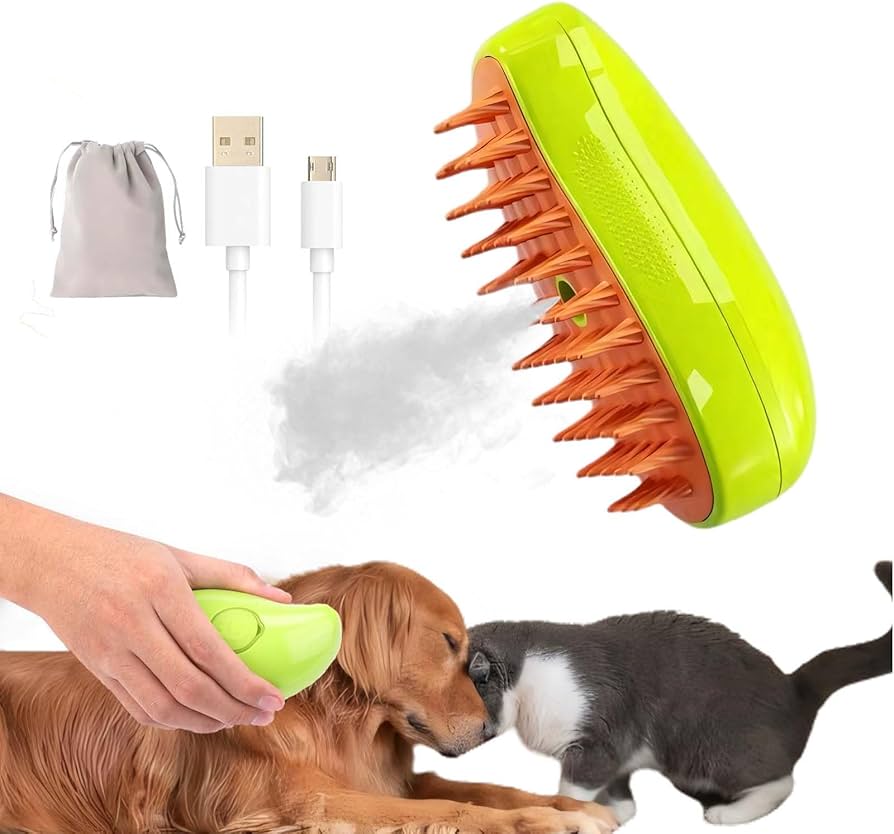 Cepillo de Vapor para Mascotas